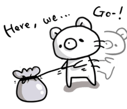 Big bro bear(English ver.) sticker #5939685