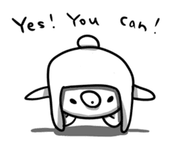 Big bro bear(English ver.) sticker #5939692