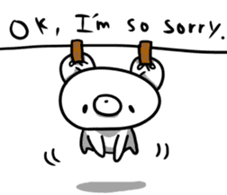 Big bro bear(English ver.) sticker #5939695