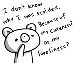 Big bro bear(English ver.) sticker #5939704