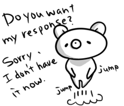 Big bro bear(English ver.) sticker #5939708