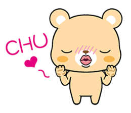 Bear locked in display sticker #5940036