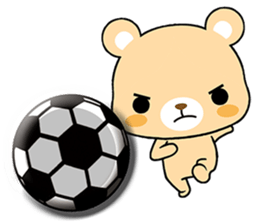 Bear locked in display sticker #5940052