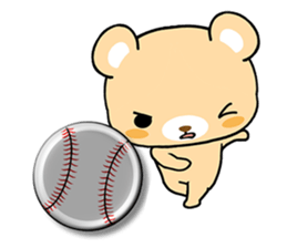 Bear locked in display sticker #5940053