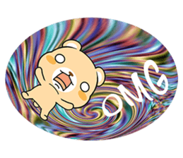 Bear locked in display sticker #5940070