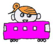 Japanese HOSTESS A sticker #5940088