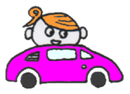 Japanese HOSTESS A sticker #5940089