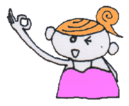 Japanese HOSTESS A sticker #5940096