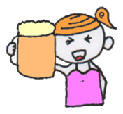 Japanese HOSTESS A sticker #5940104