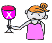 Japanese HOSTESS A sticker #5940107