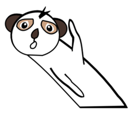 Half of Meerkat and a cat sticker #5940112
