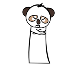 Half of Meerkat and a cat sticker #5940135