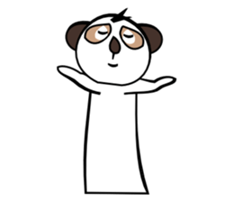 Half of Meerkat and a cat sticker #5940142