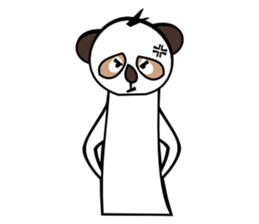 Half of Meerkat and a cat sticker #5940151