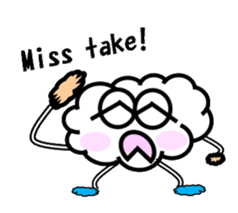 Mr Cloudy fun cloud sticker #5940363