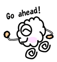 Mr Cloudy fun cloud sticker #5940364