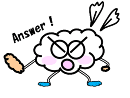 Mr Cloudy fun cloud sticker #5940370