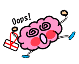 Mr Cloudy fun cloud sticker #5940383