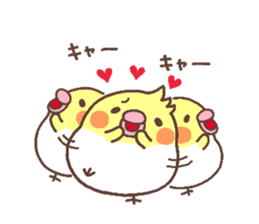 kameko heart sticker #5940956