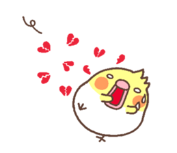 kameko heart sticker #5940969