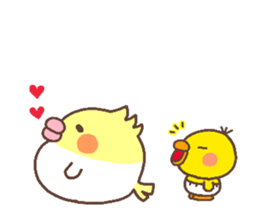 kameko heart sticker #5940984