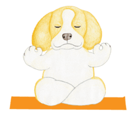 Halloween Beagle Sticker (English) sticker #5941397