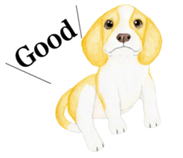 Halloween Beagle Sticker (English) sticker #5941406