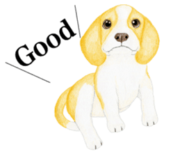 Halloween Beagle Sticker (English) sticker #5941406