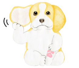 Halloween Beagle Sticker (English) sticker #5941414