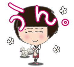 Volleyball love sticker #5941443