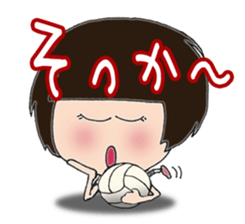 Volleyball love sticker #5941444