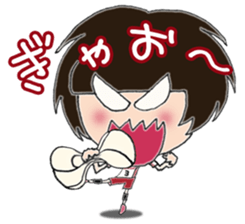 Volleyball love sticker #5941445