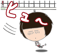 Volleyball love sticker #5941448