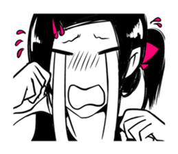 Green Tomato(Girl delusion articles ) sticker #5941745