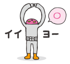 The alien's Sticker sticker #5942176