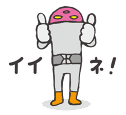 The alien's Sticker sticker #5942178