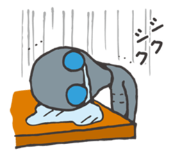 The alien's Sticker sticker #5942213