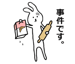 the Rabbit Rob who loves Brioche and ,,, sticker #5942340