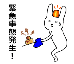 the Rabbit Rob who loves Brioche and ,,, sticker #5942342