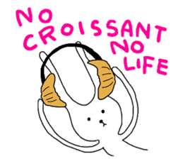 the Rabbit Rob who loves Brioche and ,,, sticker #5942350