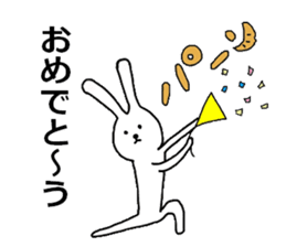 the Rabbit Rob who loves Brioche and ,,, sticker #5942368