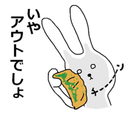 the Rabbit Rob who loves Brioche and ,,, sticker #5942374