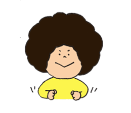 Life of Naturally curly hair people 2 sticker #5942499