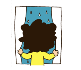 Life of Naturally curly hair people 2 sticker #5942534