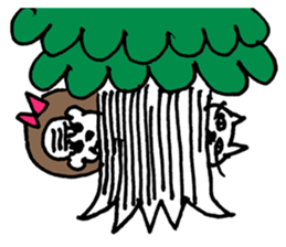 cat&monkey sticker #5942931