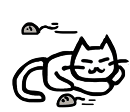 cat cat cat cat sticker #5943138