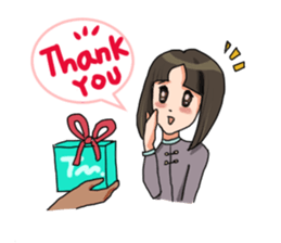 Stewardess Mao & Niu sticker #5943177