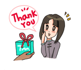 Stewardess Mao & Niu sticker #5943177