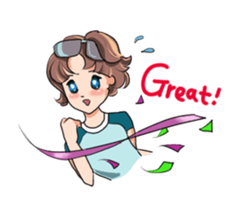 Stewardess Mao & Niu sticker #5943178