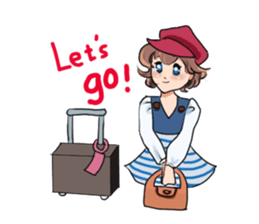 Stewardess Mao & Niu sticker #5943180